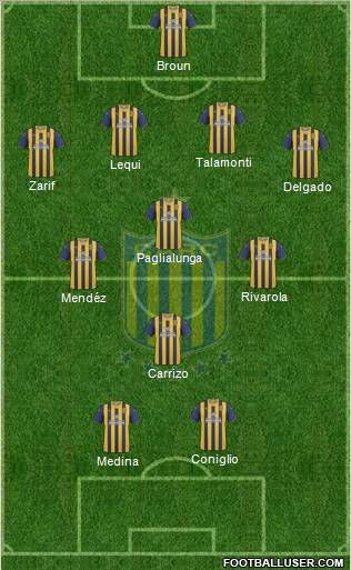 Rosario Central Formation 2011