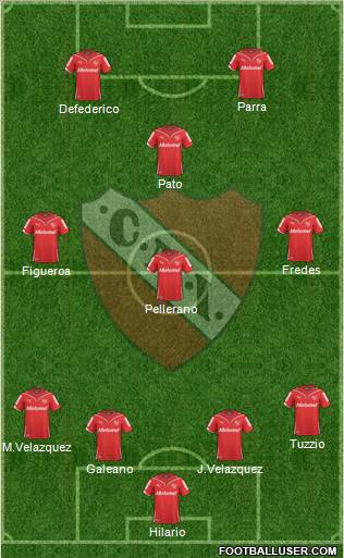 Independiente Formation 2011