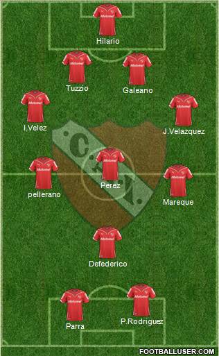 Independiente Formation 2011