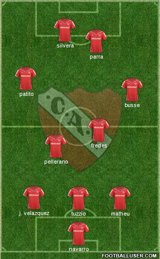 Independiente Formation 2011