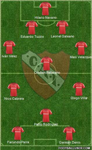 Independiente Formation 2011