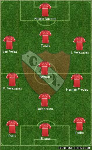 Independiente Formation 2011