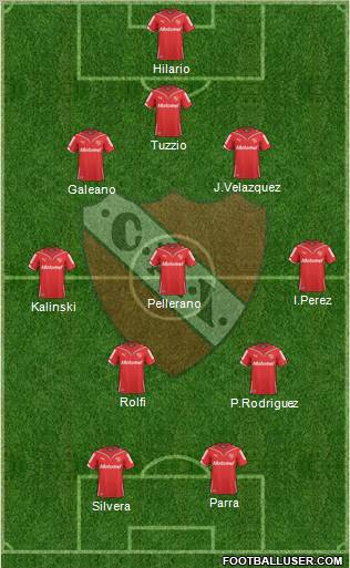 Independiente Formation 2011