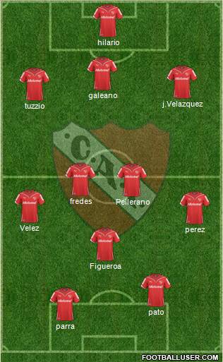 Independiente Formation 2011