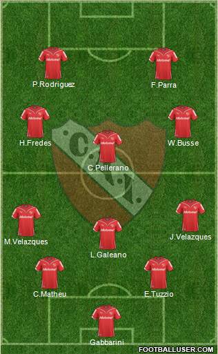 Independiente Formation 2011