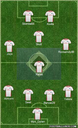 Hamburger SV Formation 2011