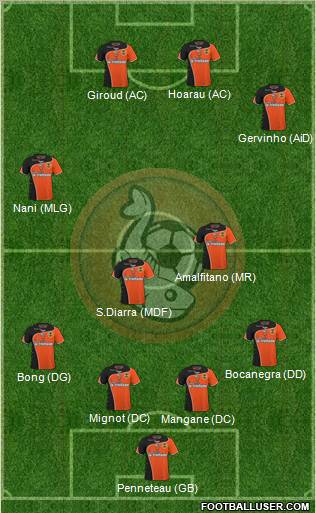 FC Lorient Bretagne Sud Formation 2011