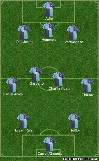 Wycombe Wanderers Formation 2011