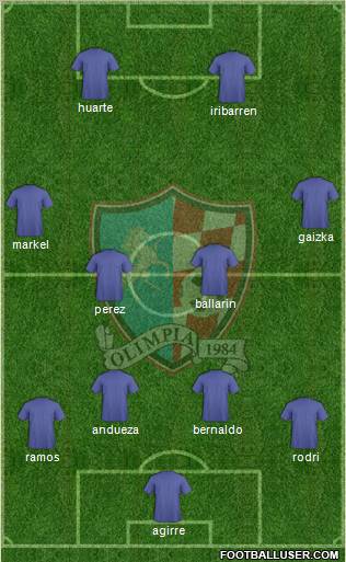 Olimpia Baltî Formation 2011