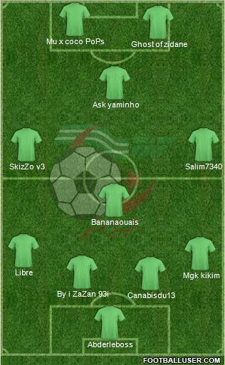 Algeria Formation 2011
