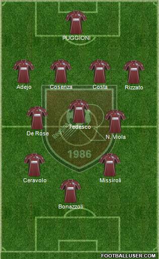 Reggina Formation 2011