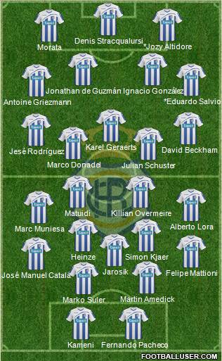 R.C. Recreativo de Huelva S.A.D. Formation 2011