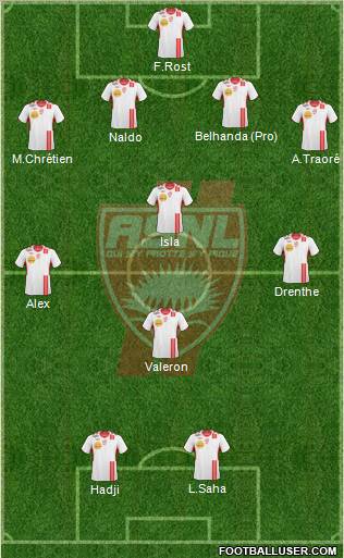 A.S. Nancy Lorraine Formation 2011