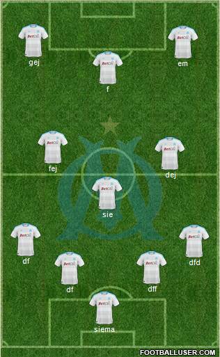 Olympique de Marseille Formation 2011