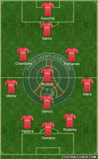 Paris Saint-Germain Formation 2011