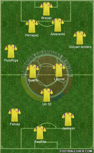 Colombia Formation 2011