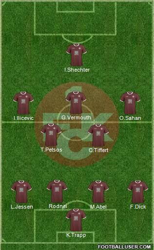 1.FC Kaiserslautern Formation 2011