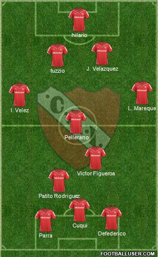 Independiente Formation 2011