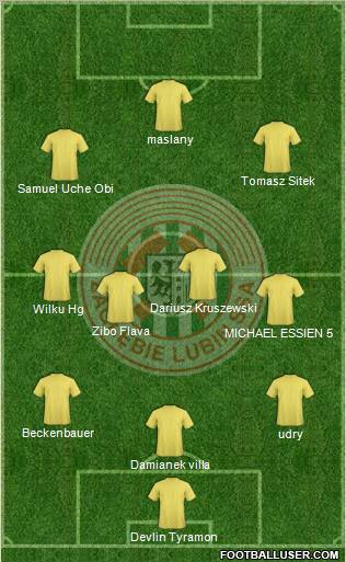 Zaglebie Lubin Formation 2011