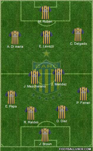 Rosario Central Formation 2011