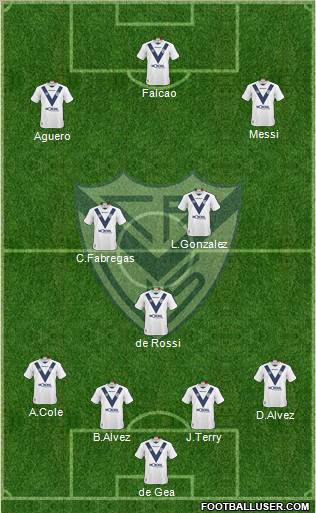 Vélez Sarsfield Formation 2011