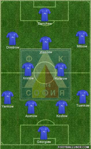 Levski (Sofia) Formation 2011