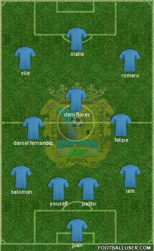 C.F. Fuenlabrada Formation 2011