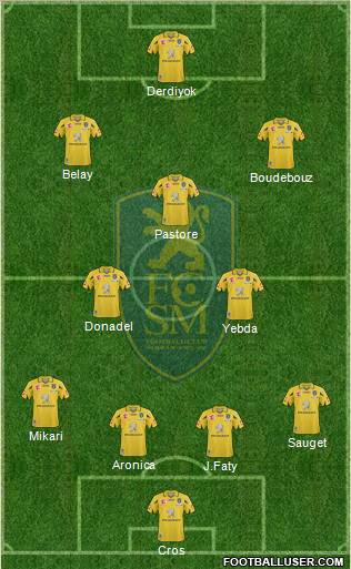 FC Sochaux-Montbéliard Formation 2011