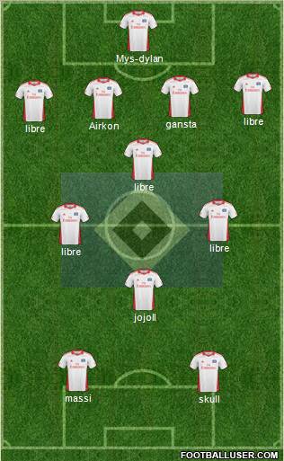 Hamburger SV Formation 2011