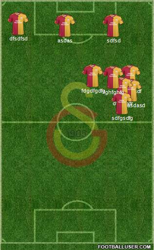 Galatasaray SK Formation 2011