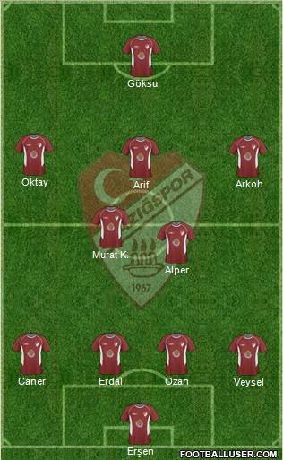 Elazigspor Formation 2011