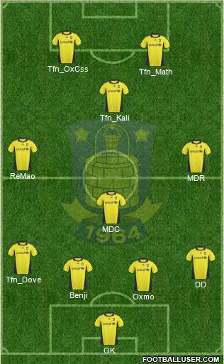 Brøndbyernes Idrætsforening Formation 2011