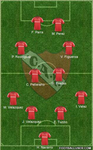 Independiente Formation 2011