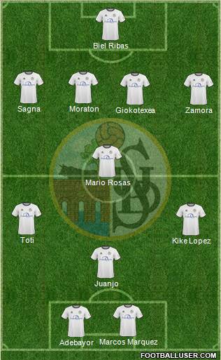 U.D. Salamanca S.A.D. Formation 2011