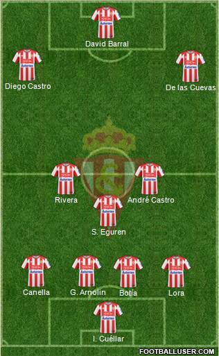 Real Sporting S.A.D. Formation 2011