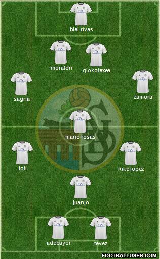 U.D. Salamanca S.A.D. Formation 2011