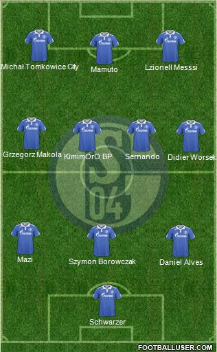 FC Schalke 04 Formation 2011