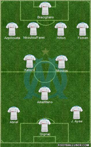 Olympique de Marseille Formation 2011