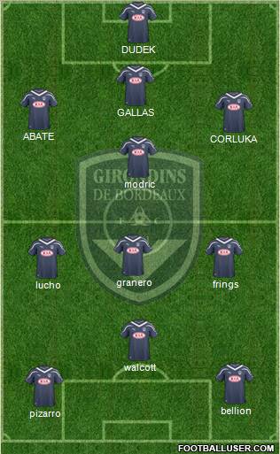 FC Girondins de Bordeaux Formation 2011