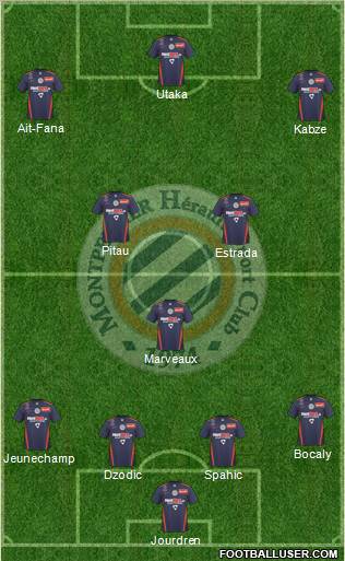 Montpellier Hérault Sport Club Formation 2011