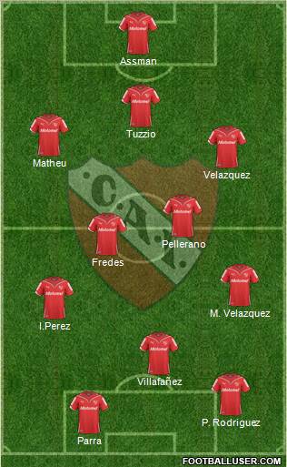 Independiente Formation 2011