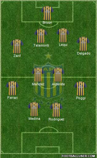 Rosario Central Formation 2011