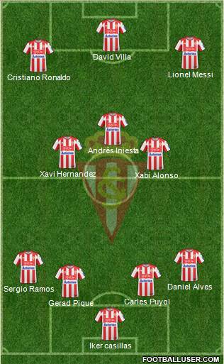 Real Sporting S.A.D. Formation 2011