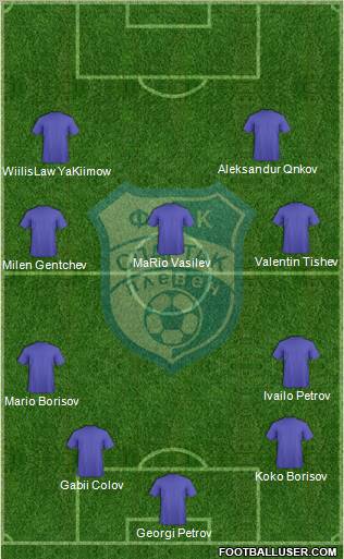 Spartak (Pleven) Formation 2011