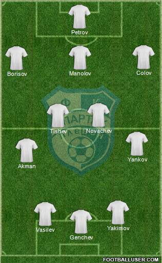 Spartak (Pleven) Formation 2011