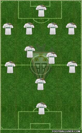 Albacete B., S.A.D. Formation 2011