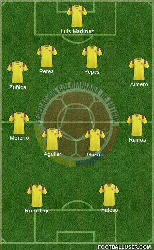 Colombia Formation 2011