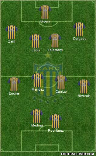 Rosario Central Formation 2011