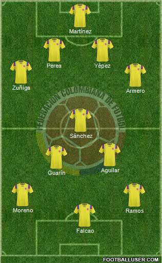 Colombia Formation 2011