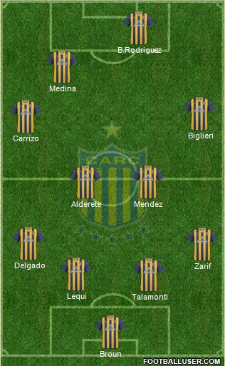 Rosario Central Formation 2011